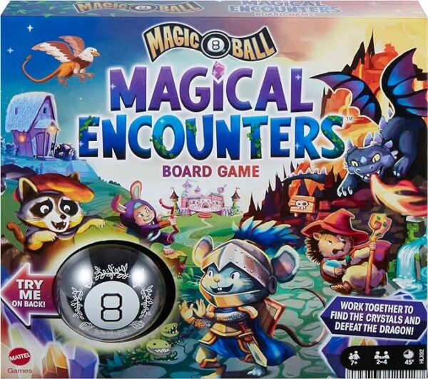 Mattel Games Magic 8 Ball Magical Encounters Board Game