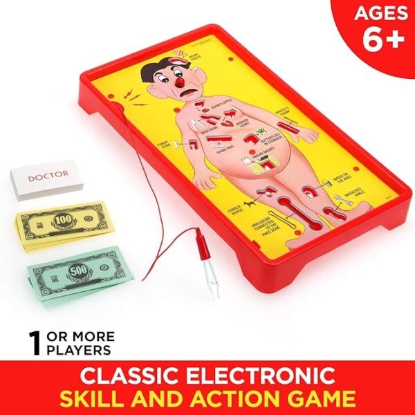 Hasbro Gaming Operation Electronic Board Game - Image 2