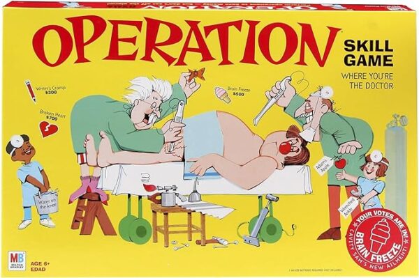 Hasbro Gaming Operation Electronic Board Game