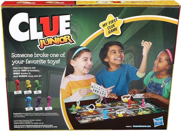 Hasbro Gaming Clue Junior Board Game for Kids Ages 5 and Up - Image 6