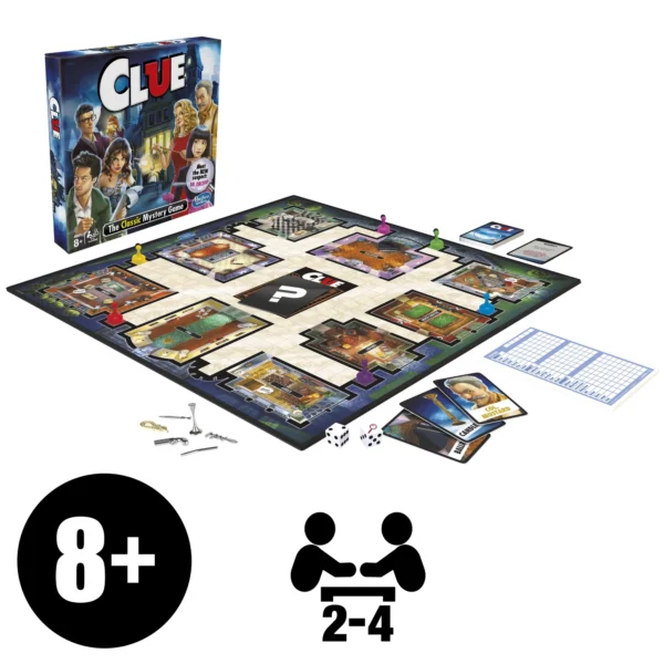 Clue Board Game, Mystery Game for Kids Ages 8 and Up - Image 3