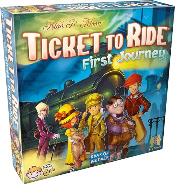 Ticket to Ride First Journey Board Game