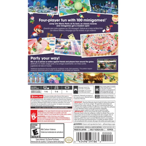 Mario Party Superstars, Nintendo, Switch, [Physical], U.S. Version - Image 2