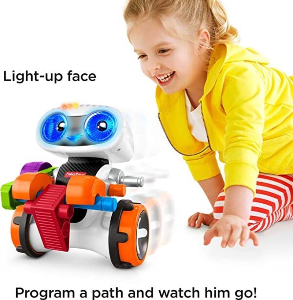 Fisher-Price Code 'n Learn Kinderbot, electronic learning toy robot for preschool kids ages 3 to 6 years - Image 4