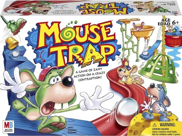 Hasbro Gaming Mouse Trap Kids Board Game