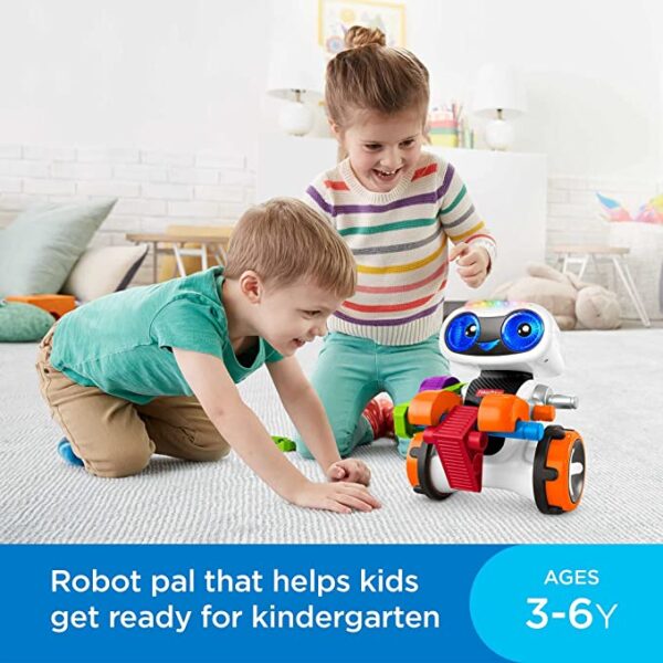 Fisher-Price Code 'n Learn Kinderbot, electronic learning toy robot for preschool kids ages 3 to 6 years - Image 2