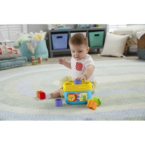 Fisher-Price Baby's First Blocks Shape Sorting Toy with Storage Bucket - Image 3